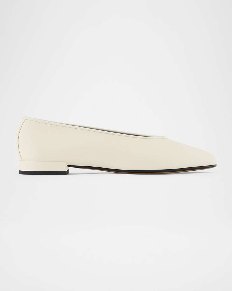 Soft Calfskin Ballerina Flats